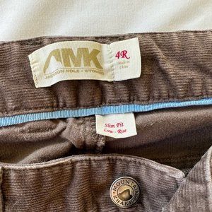 Mountain Khakis Canyon Cords Low Rise Slim Fit 4r